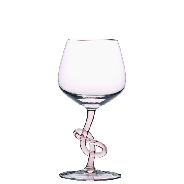 Glasses Red wine Sklenice na červené víno Wine Tie, rosalin